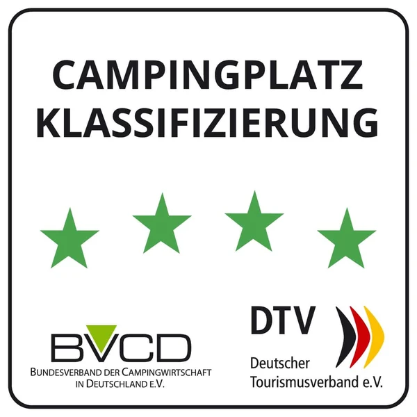 BVCD / DTV classification – campsite with 4 stars