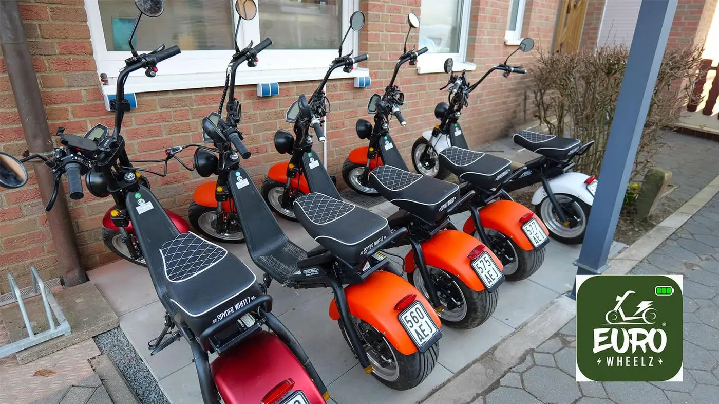 E-chopper op Campingplatz Hetzingen