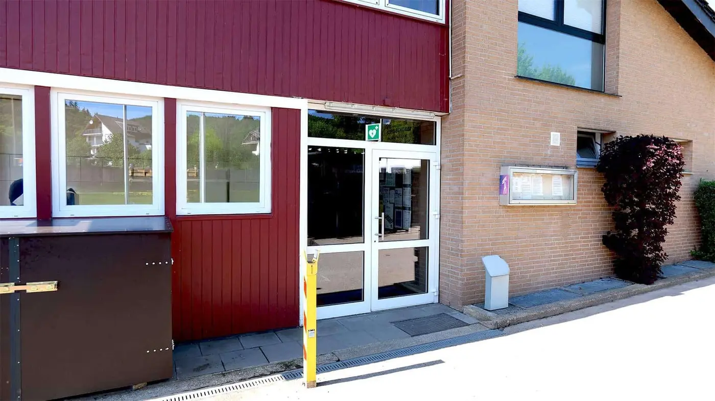 Sanitairgebouw Boven – interieur
