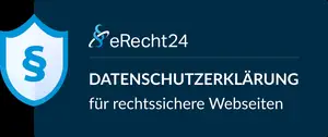 Door eRecht24 gecontroleerde privacyverklaring